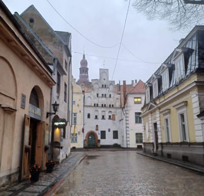 Riga's old town.