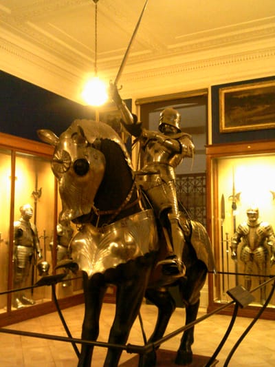 A knight's armor in The Wallace Collection.