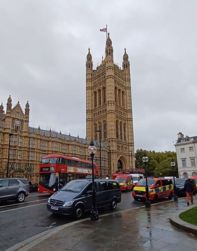 The Houses of Parliment in London
