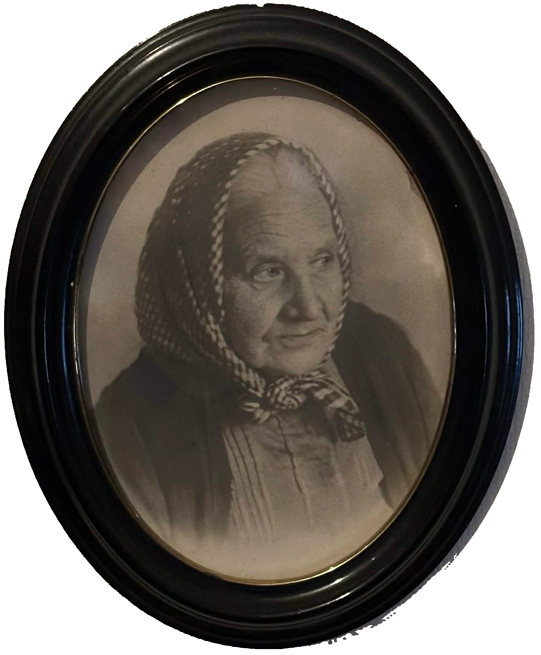 Framed portrait